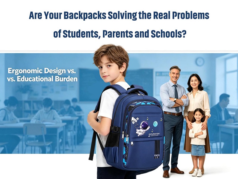 Suas mochilas estão resolvendo os reais problemas de alunos, pais e escolas?