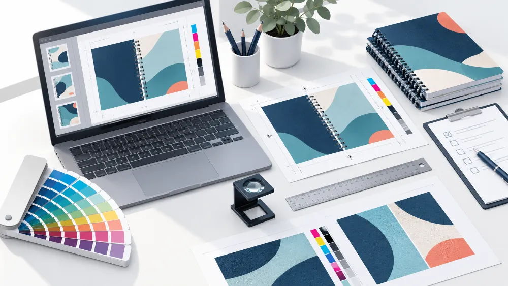 Como preparar arte para impressão: um guia de pré-impressão e revisão para compradores de papelaria