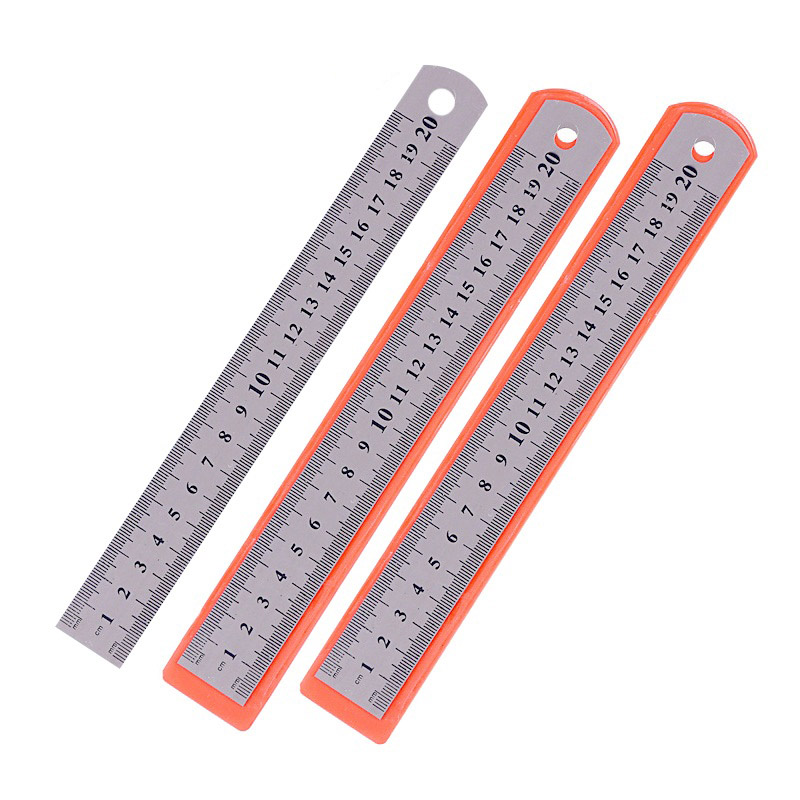 Régua de aço inoxidável de 30cm