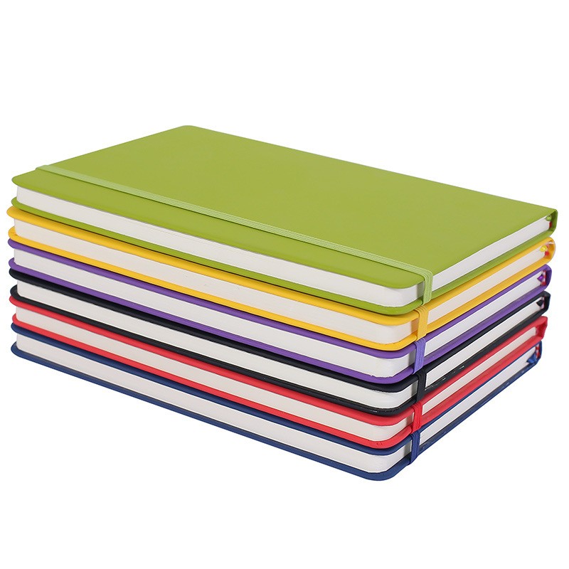 Caderno de couro empresarial