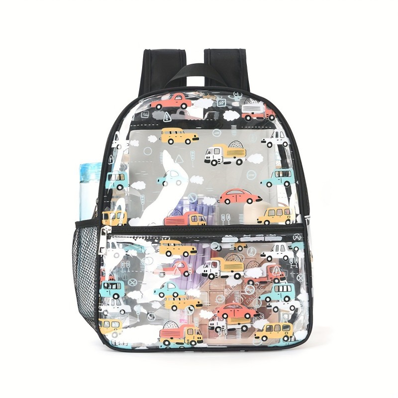 Mochila de PVC impressa em desenho animado
