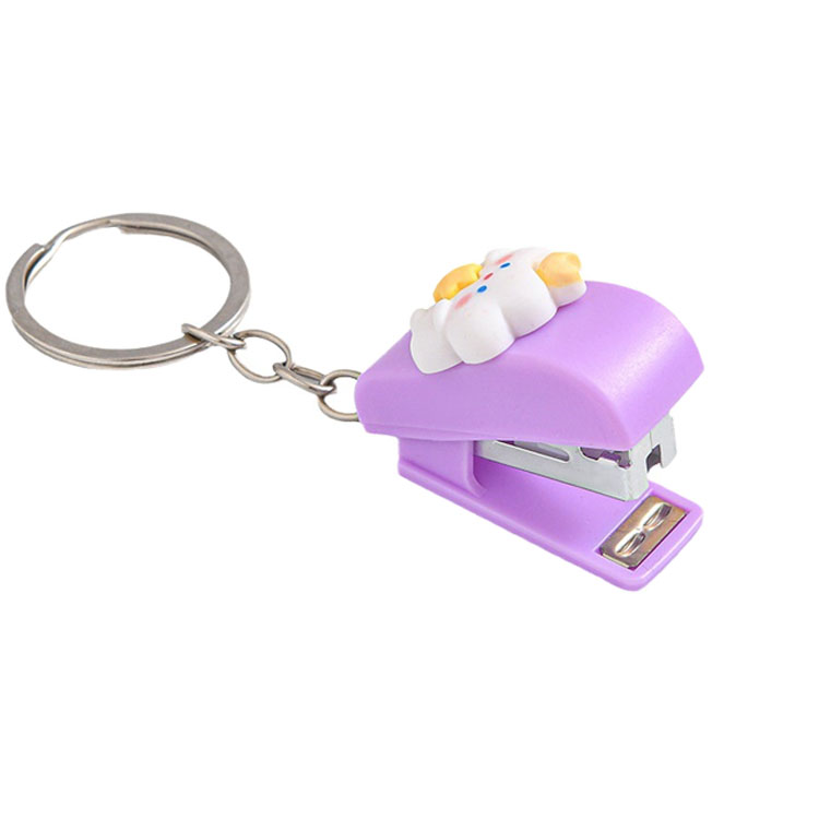 Mini grampeador de chaveiro multifuncional portátil Mini grampeador de chaveiro multifuncional portátil