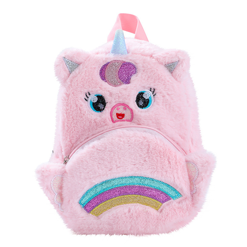 Bolsas infantis Unicórnio para meninas Pu