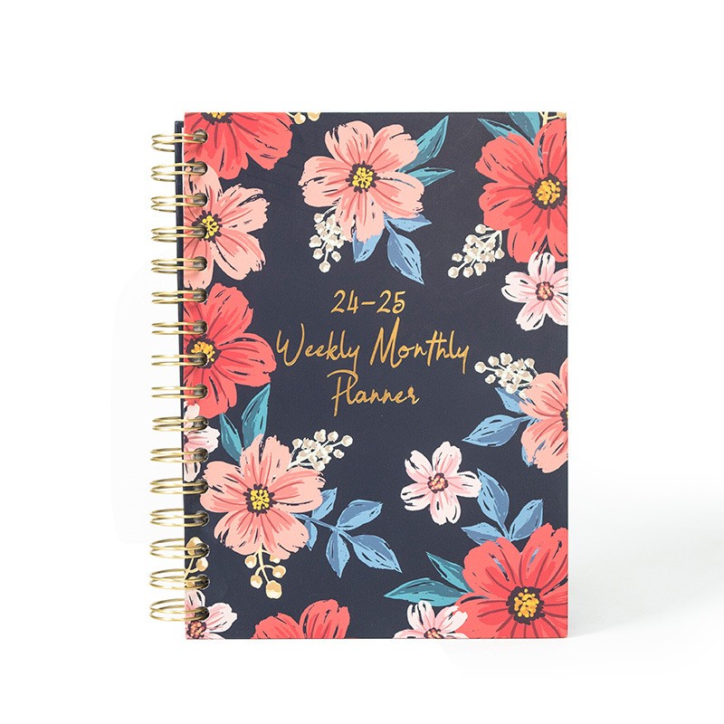 Spiral Binding Planejador Diário e Semanal